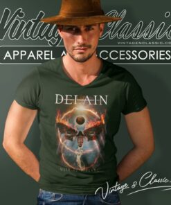 Delain Moth To A Flame Shirt 5 Delain Moth To A Flame V Neck TShirt