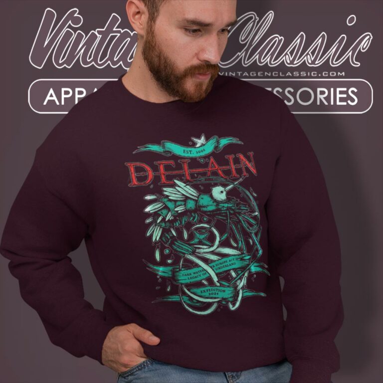 Delain Prawn Europe Tour 2024 Sweatshirt Delain Prawn Europe Tour 2024 Sweatshirt