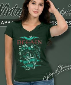 Delain Prawn Europe Tour 2024 V Neck TShirt