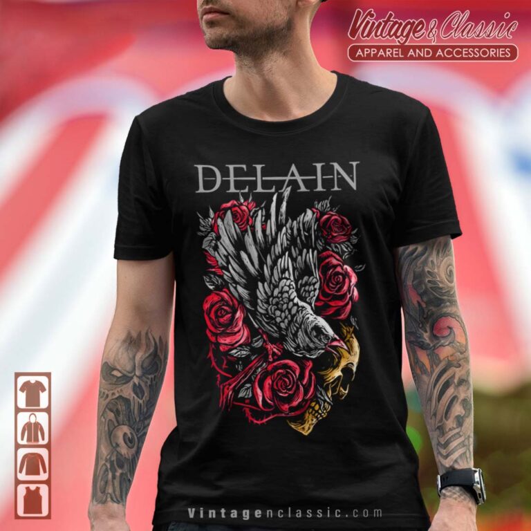 Delain Raven T shirt Delain Raven T shirt
