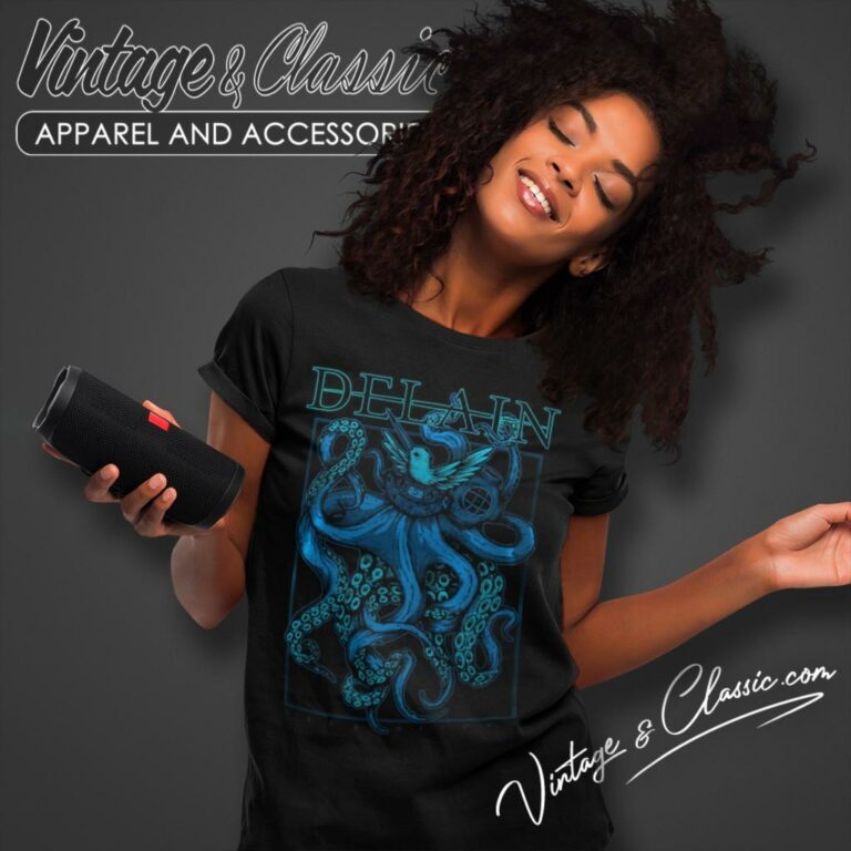 Delain Shirt Dark Waters Over Europe Act Ii Women T Shirt Delain Shirt Dark Waters Over Europe Act Ii Women T Shirt