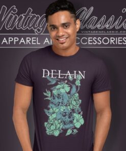 Delain Shirt Skulls Europe Tour 2023 T Shirt
