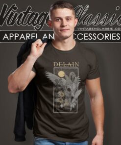 Delain Skullflower T Shirt