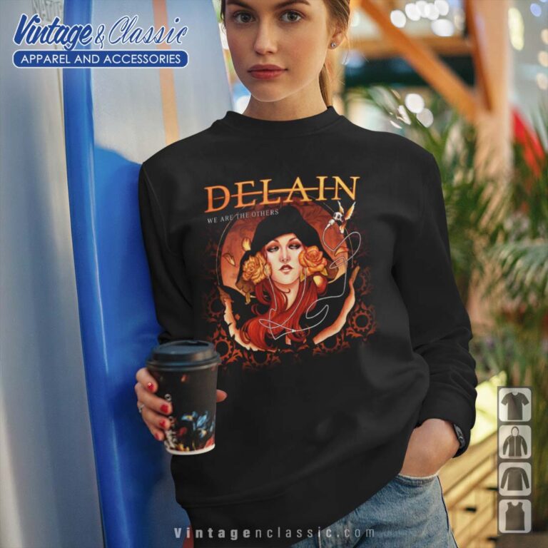 Delain We Are The Others Album Cover Art Sweatshirt Delain We Are The Others Album Cover Art Sweatshirt