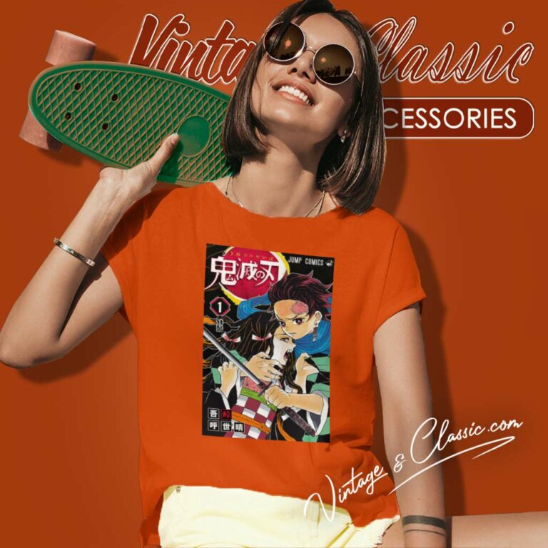 Demon Slayer Shirt Kimetsu No Yaiba Women TShirt Demon Slayer Shirt Kimetsu No Yaiba Women TShirt