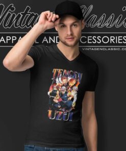 Demon Slayer Shirt Tengen Uzui Anime V Neck TShirt