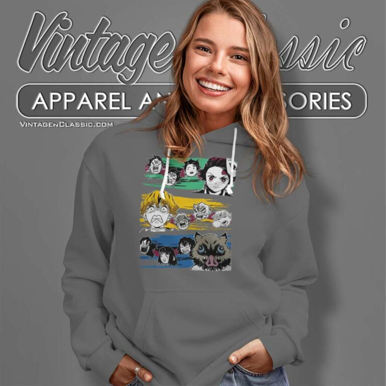 Demon Slayer Trio Anime Hoodie Demon Slayer Trio Anime Hoodie