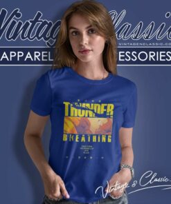 Demon Slayer Uniqlo Ut Nera Kimetsu No Yaiba Women TShirt