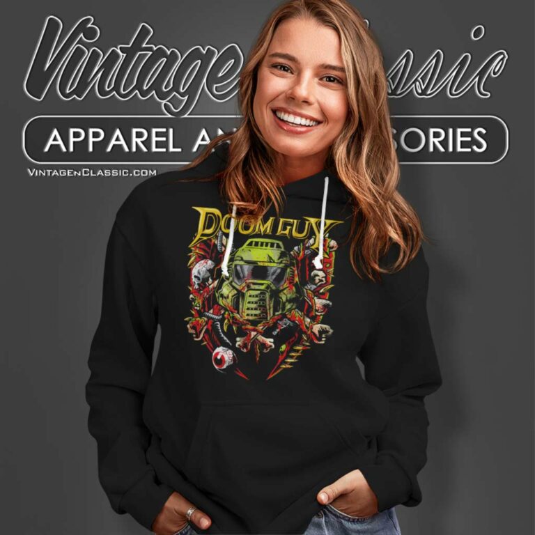 Demon Wars Doomguy Game Hoodie Demon Wars Doomguy Game Hoodie