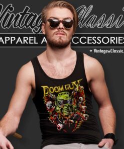Demon Wars Doomguy Game Tank Top Racerback