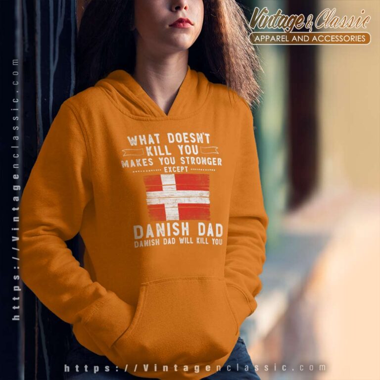 Denmark Dad Gifts For Fathers Day Hoodie Denmark Dad Gifts For Fathers Day Hoodie