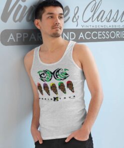 Dennis Rodman Chicago Bulls 1996 Mtv World Tour Tank Top Racerback