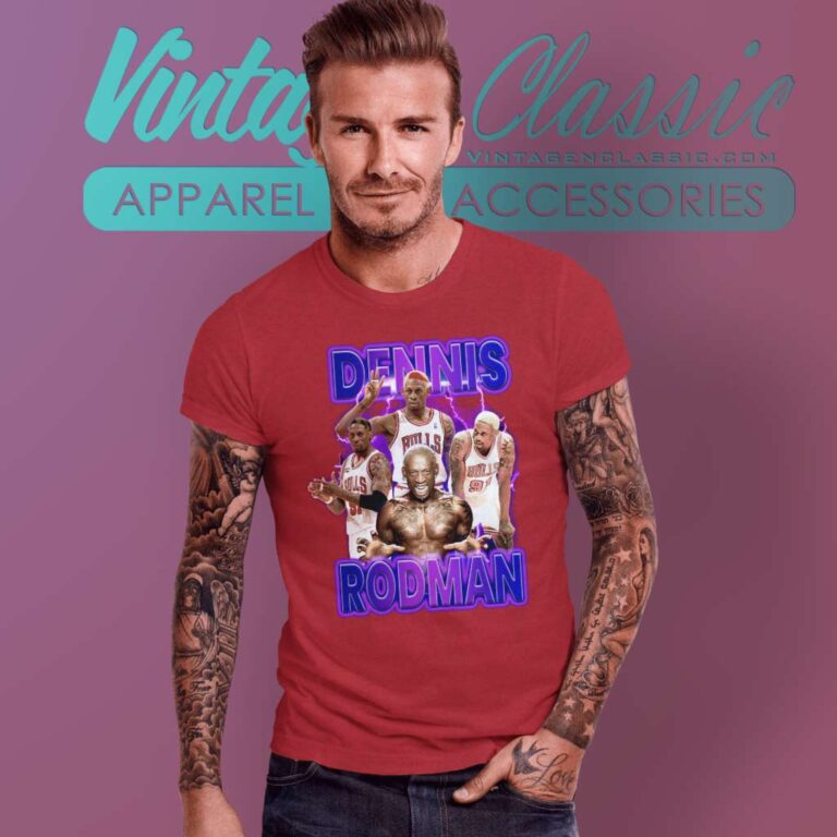 Dennis Rodman Chicago Bulls T Shirt Dennis Rodman Chicago Bulls T Shirt