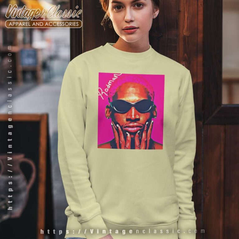 Dennis Rodman Graphic Art Sweatshirt Dennis Rodman Graphic Art Sweatshirt