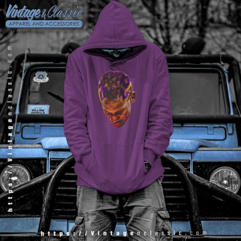 Dennis Rodman Lakers Hairstyles Hoodie Dennis Rodman Lakers Hairstyles Hoodie