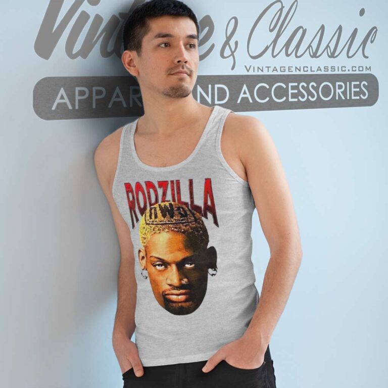 Dennis Rodman Rodzilla Tank Top Racerback Dennis Rodman Rodzilla Tank Top Racerback