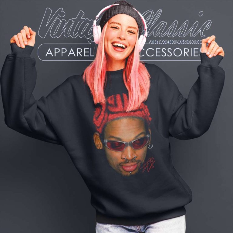 Dennis Rodman T shirt Rare Black Homage Sweatshirt Dennis Rodman T shirt Rare Black Homage Sweatshirt