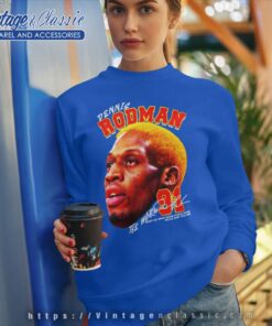 Dennis Rodman The Worm 91 Chicago Bulls Nba Basketball Sweatshirt