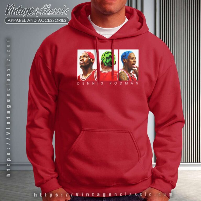 Dennis Rodman The Worm Nba Chicago Bulls Hoodie Dennis Rodman The Worm Nba Chicago Bulls Hoodie