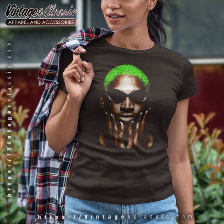 Dennis Rodman The Worm Women TShirt Dennis Rodman The Worm Women TShirt