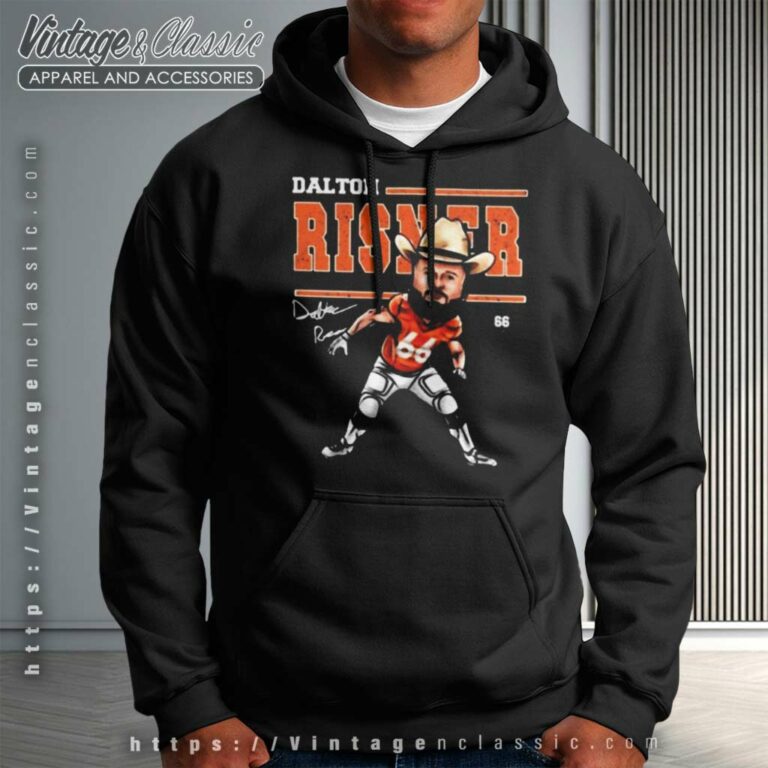 Denver Broncos Dalton Risner Signature Hoodie Denver Broncos Dalton Risner Signature Hoodie