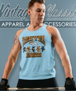 Denver Broncos Grateful Dead Dancing Bears Tank Top Racerback