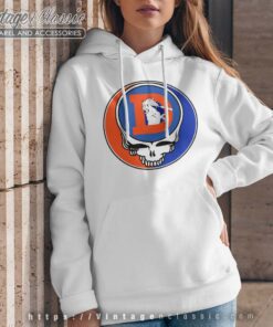 Denver Broncos Grateful Dead Steal Your Face Woman Hoodie