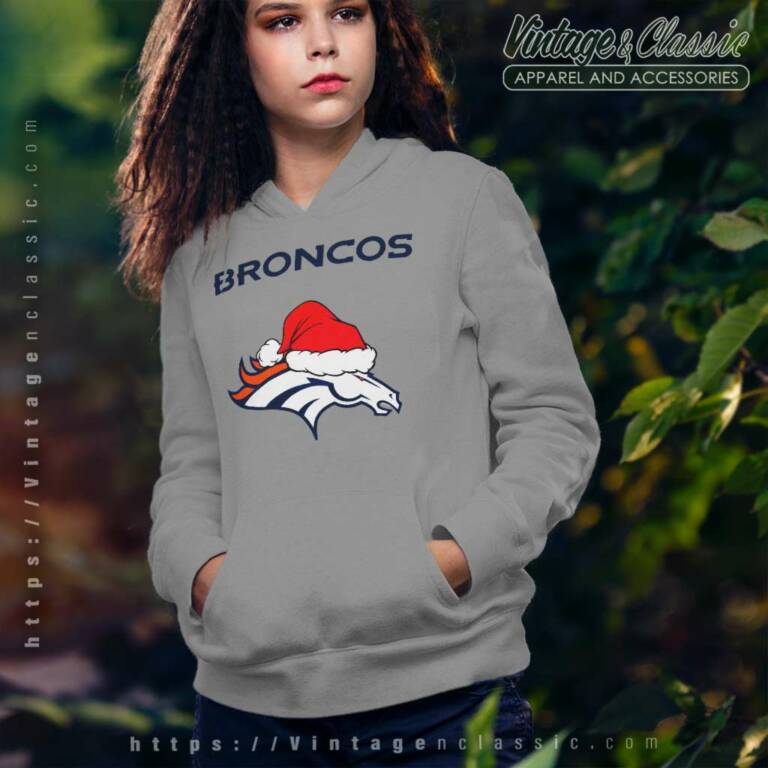Denver Broncos Nfl Christmas Logo Hoodie Denver Broncos Nfl Christmas Logo Hoodie