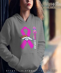 Denver Broncos Nfl Crush Cancer 2023 Hoodie