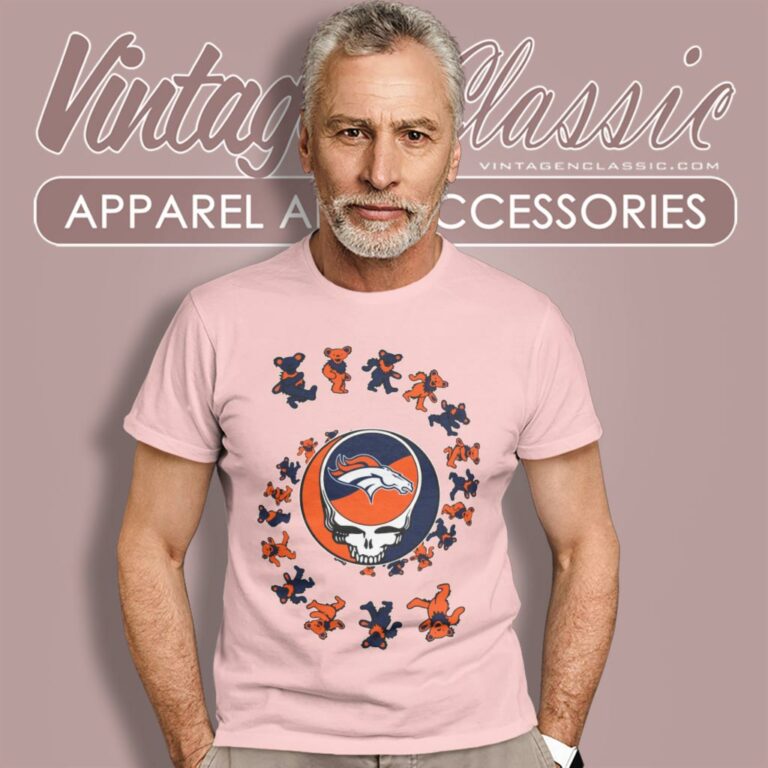 Denver Broncos Nfl Grateful Dancing Bears T Shirt Denver Broncos Nfl Grateful Dancing Bears T Shirt