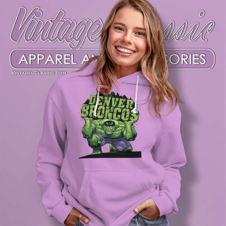 Denver Broncos Nfl Hulk Avengers Hoodie Denver Broncos Nfl Hulk Avengers Hoodie