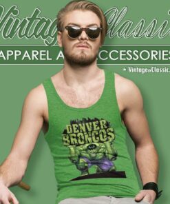 Denver Broncos Nfl Hulk Avengers Tank Top Racerback