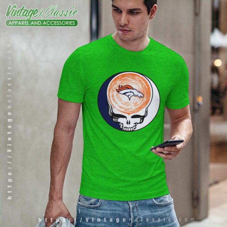 Denver Broncos Shirt Nfl Grateful Dead Logo T Shirt Denver Broncos Shirt Nfl Grateful Dead Logo T Shirt