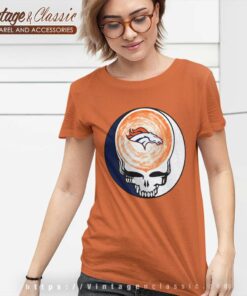 Denver Broncos Shirt Nfl Grateful Dead Logo Women TShirt