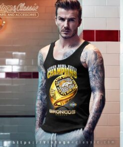 Denver Broncos Super Bowl Champions Ring Tank Top Racerback