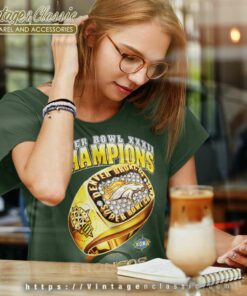 Denver Broncos Super Bowl Champions Ring Women TShirt