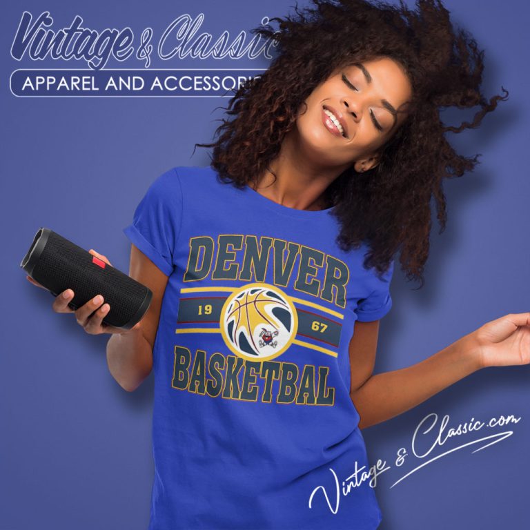 Denver Nugget 1967 Vintage Women T Shirt Denver Nugget 1967 Vintage Women T Shirt