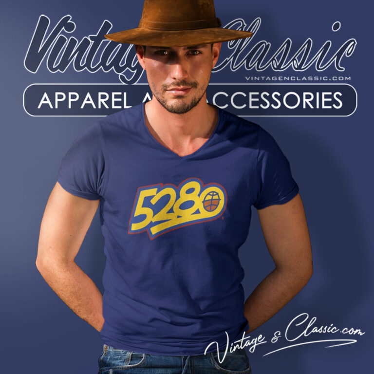 Denver Nuggets 5280 V Neck TShirt Denver Nuggets 5280 V Neck TShirt