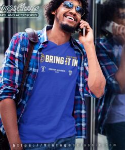 Denver Nuggets Bring It In 2023 Nba Playoffs Mantra V Neck TShirt