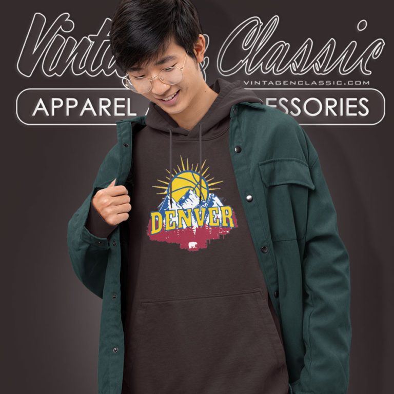 Denver Nuggets Colorado Basketball Rocky Mountain Hoodie Denver Nuggets Colorado Basketball Rocky Mountain Hoodie