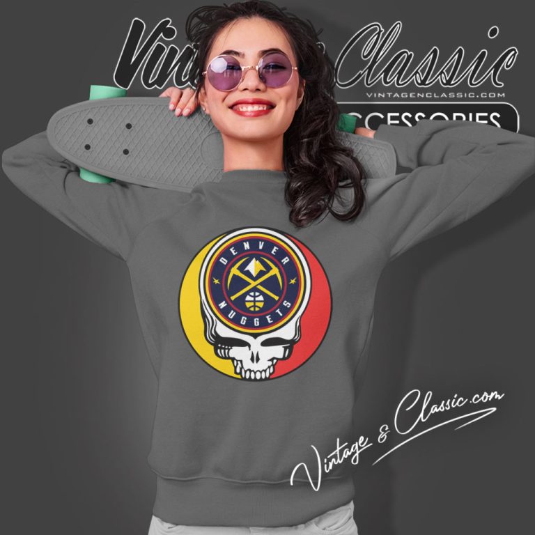 Denver Nuggets Grateful Dead Steal Your Face Sweatshirt 1 Denver Nuggets Grateful Dead Steal Your Face Sweatshirt 1