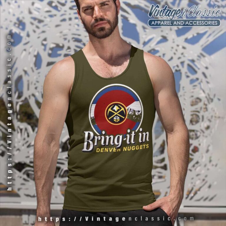 Denver Nuggets Regional Franklin Tank Top Racerback Denver Nuggets Regional Franklin Tank Top Racerback