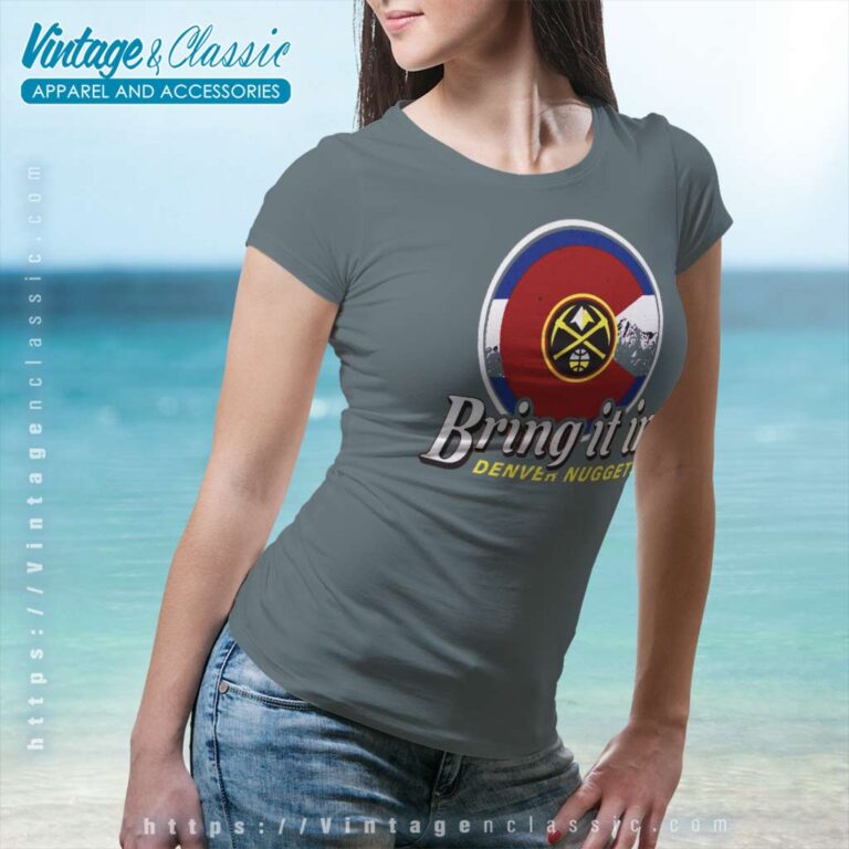Denver Nuggets Regional Franklin Women TShirt Denver Nuggets Regional Franklin Women TShirt