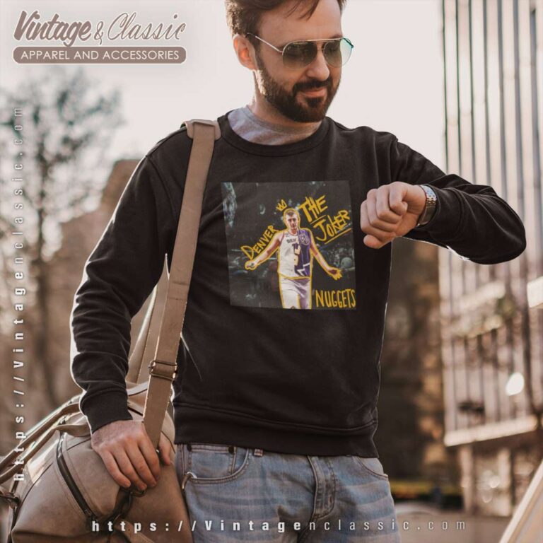 Denver Nuggets The Joker Nikola Jokic Sweatshirt Denver Nuggets The Joker Nikola Jokic Sweatshirt