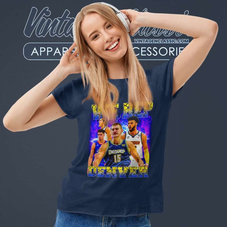 Denver Nuggets We Rep Denver Women TShirt Denver Nuggets We Rep Denver Women TShirt
