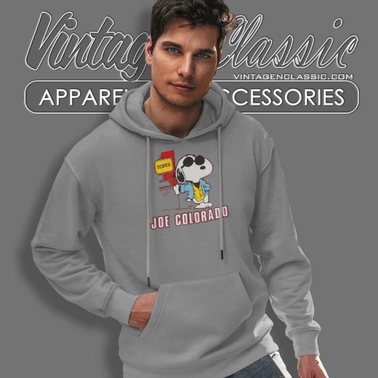 Denver Snoopy Joe Cool Colorado Hoodie Denver Snoopy Joe Cool Colorado Hoodie