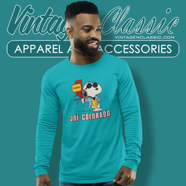 Denver Snoopy Joe Cool Colorado Long Sleeve Tee Denver Snoopy Joe Cool Colorado Long Sleeve Tee