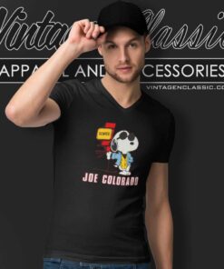 Denver Snoopy Joe Cool Colorado Shirt 5 Denver Snoopy Joe Cool Colorado V Neck TShirt