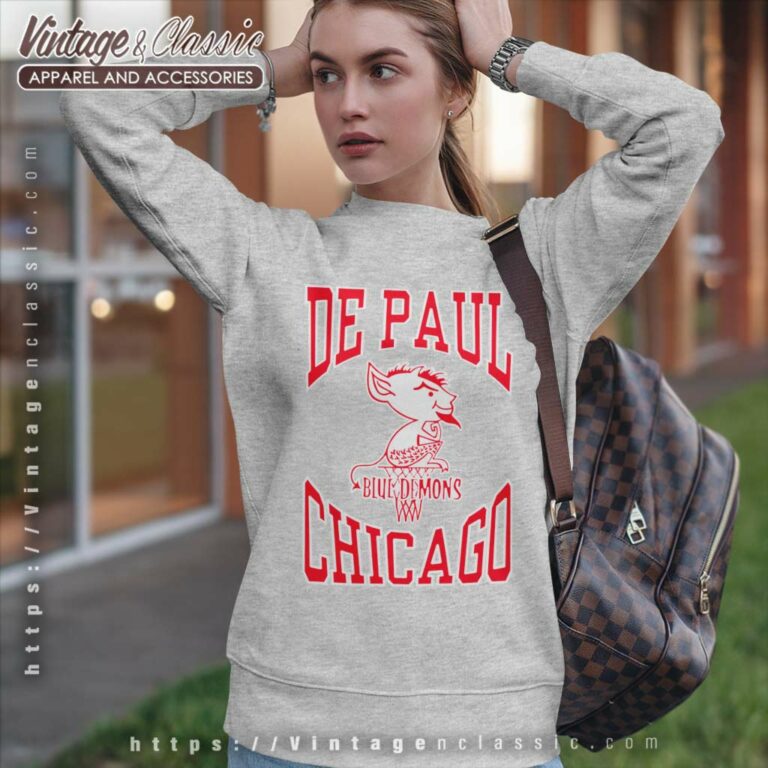 Depaul Chicago Blue Demons Sweatshirt Depaul Chicago Blue Demons Sweatshirt