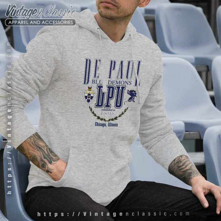 Depaul University Blue Demons Hoodie Depaul University Blue Demons Hoodie
